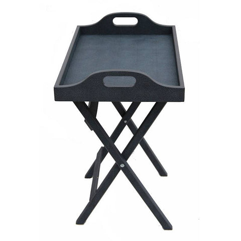 Bespoke Graphite Butlers Tray on Stand